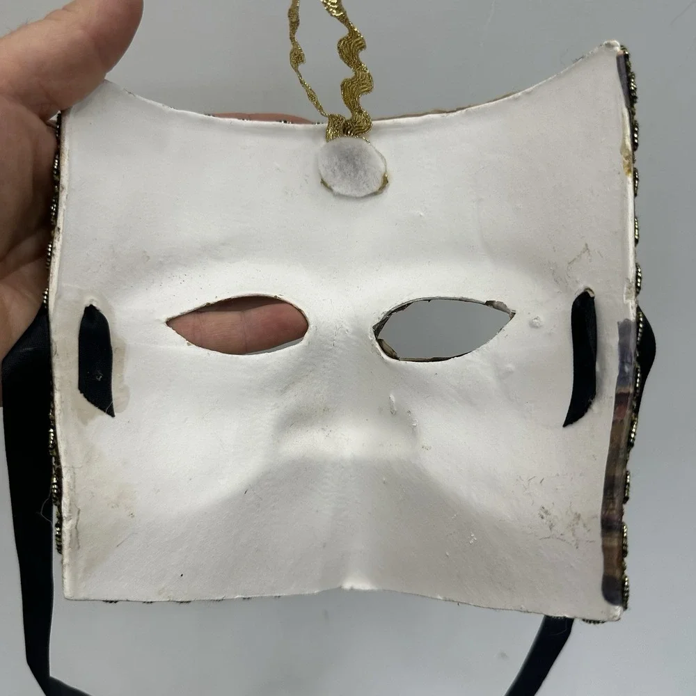Venetian Bauta Cathedral‎ Dome Mask Mardi Gras Prom Halloween Costume Party